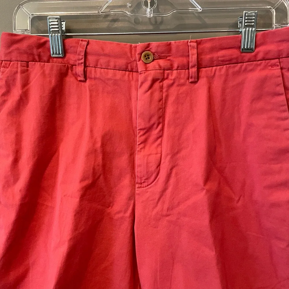 Polo Ralph Lauren Mens Stretch Classic Fit Chino Shorts Red Coral Size 30